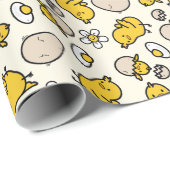 卵と雛 ラッピングペーパー (ロールコーナー)