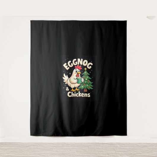 卵と鶏 タペストリー (正面)