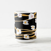 卵と麺のディナーパターン コーヒーマグカップ (中央)