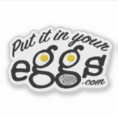 卵に入れるキスカットのビニールのシール シール (正面)