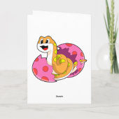 卵のいる蛇 カード (裏面)