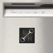 卵のカタツムリモノグラムのビット馬術 マグネット (インサイチュ (食洗機))