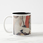 卵のコンサート ツートーンマグカップ (左)