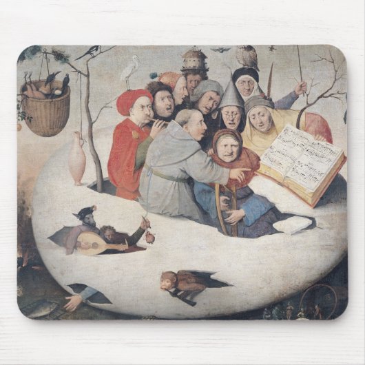 卵のコンサート マウスパッド (正面)