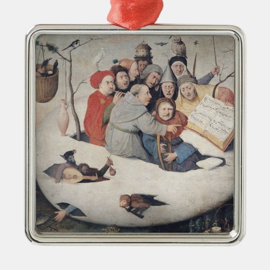 卵のコンサート メタルオーナメント (正面)