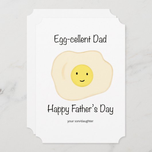卵のセラーパパ – ファーズデイカード シーズンカード (正面/裏面)