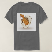 卵のドラゴン Tシャツ (デザイン正面)