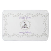 卵のバスマットのバスケットとイースターバニー バスマット (正面)