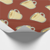 卵のパターン ラッピングペーパー (角)