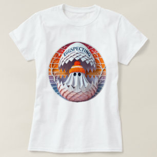 卵のベビー発表 – Halloween Themed Tシャツ