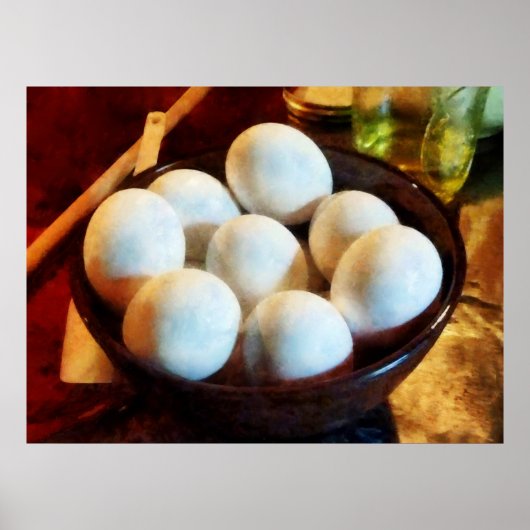 卵のボウル ポスター (正面)