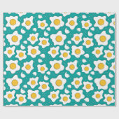 卵のラッピング紙 ラッピングペーパー (フラット)