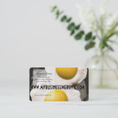 卵の上の明るい側面 名刺 (スタンド正面)