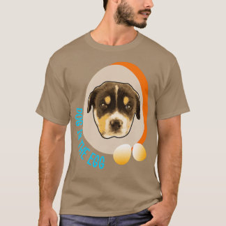卵の中の犬126 Tシャツ