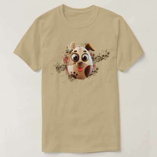 卵の中の犬146 Tシャツ (デザイン正面)