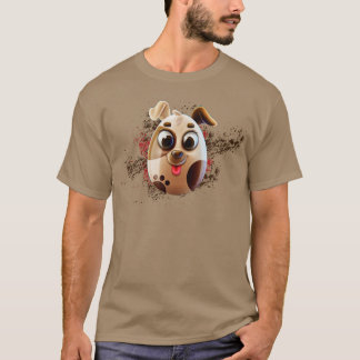 卵の中の犬146 Tシャツ