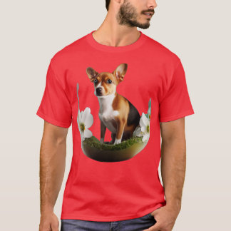 卵の中の犬166 Tシャツ