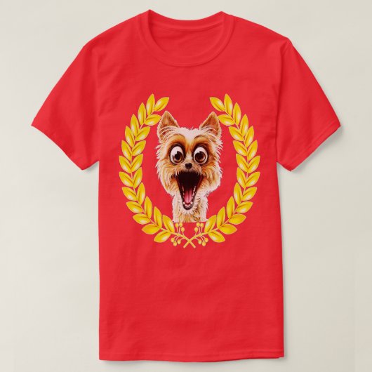 卵の中の犬215 Tシャツ (デザイン正面)