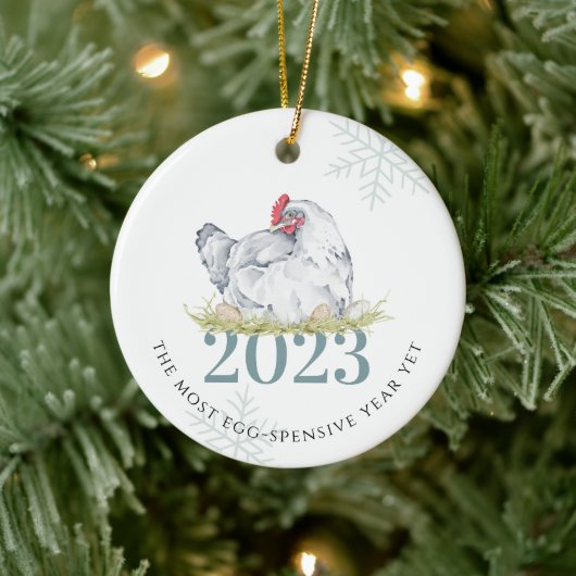 卵の価格 | 笑えるお買い物 クリスマス2023 セラミックオーナメント (ツリー)