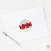 卵の列 ラウンドシール (封筒)