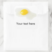 卵の割れ スクエアシール (バッグ)