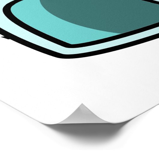 卵の卵おもしろいのパン ポスター (角)