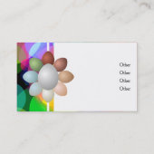 卵の名刺の虹 名刺 (裏面)