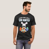 卵の地下卵ハンターイースターボーイズ女の子バニー Tシャツ (正面フル)