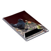 卵の地下料理：ジャイアントチキンポップ・アートののデザイン ノートブック (右側)