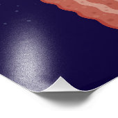 卵の地球の フォトプリント            (角)