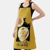 卵の壁アートに取り組む エプロン (インサイチュ)