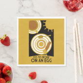 卵の壁アートに取り組む スタンダードランチョンナプキン (インサイチュ)