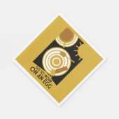 卵の壁アートに取り組む スタンダードランチョンナプキン (角)