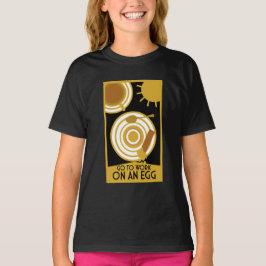 卵の壁アートに取り組む Tシャツ