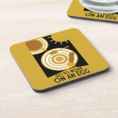 卵の壁アートを仕事にしよう コースター (左側)