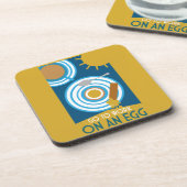 卵の壁アートを仕事にしよう コースター (左側)