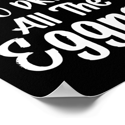 卵の家族のマッチングChを飲みやすい ポスター (角)