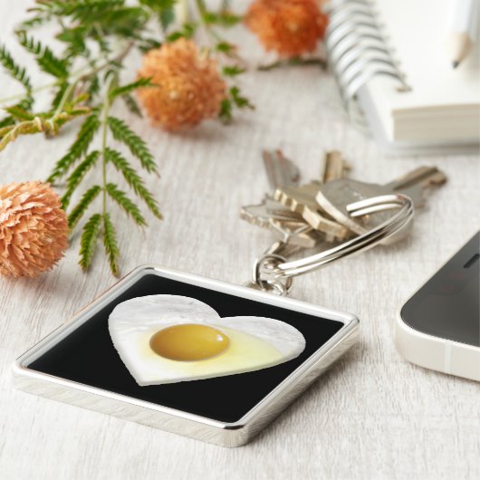 卵の愛 キーホルダー (側面)