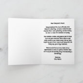 卵の感謝 – ありおもしろいがとう サンキューカード (内部)