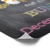 卵の投機復活祭の妊娠が発表 ポスター (角)