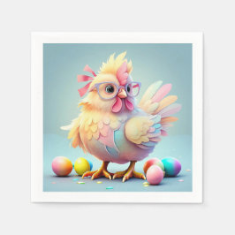 「卵の極上の喜び」 スタンダードカクテルナプキン