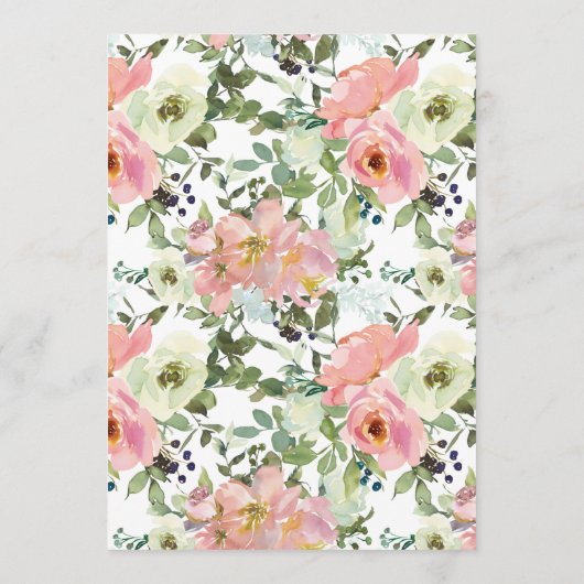 卵の殻と赤面フローラロマン結婚チックのメニュー メニュー (裏面)