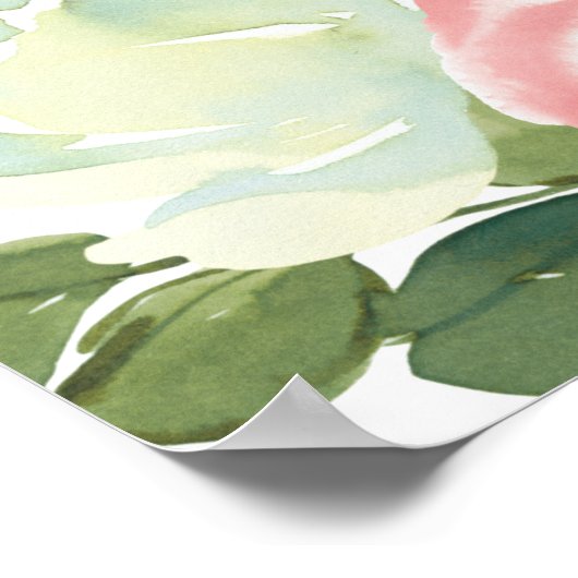 卵の殻と赤面結婚フローラの愛は甘い ポスター (角)