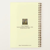 卵の殻のようなノート ノートブック (裏面)