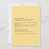 卵の殻の激しい雛 カード (裏面)