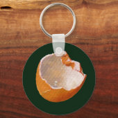 卵の殻を破る:アート:現実主義 キーホルダー (正面)