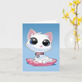 卵の殻 カード (黄色い花)