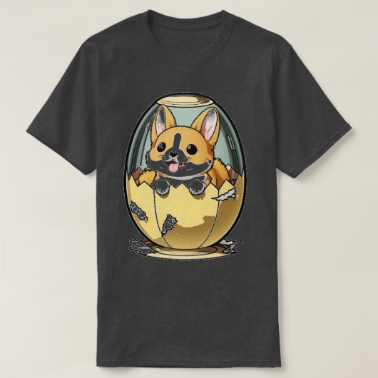 卵の犬101 Tシャツ (デザイン正面)