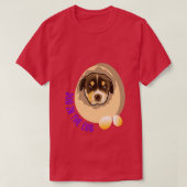 卵の犬168 Tシャツ (デザイン正面)