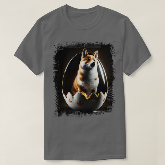 卵の犬257 Tシャツ (デザイン正面)